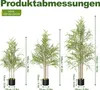 XMTECH Bambou artificiel 150 cm Plante artificielle de Voir les images du produit 2