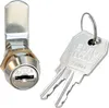 A lock and two keys are shown against a white background. Produktbild-Vorschau