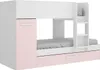 Etagenbett mit Einschubbett mit Kasten und - 3 x 90 x 190 Produktbild-Vorschau 3