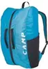 A blue backpack with black accents. Voir les images du produit