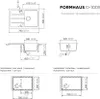 Schock Einbauspüle Formhaus D-100S A Onyx - Auflagespüle Produktbild-Vorschau 6