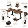 Radlove 160cm L-desk regolabile elettricamente in altezza, Anteprima dell’immagine prodotto 11