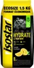 A bag of Isostar Hydrate & Perform sports drink powder with lemon flavor. Voir les images du produit