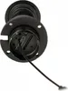 Close-up view of the back of a digital peephole camera, showing the USB port and a wire. Produktbild-Vorschau