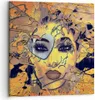 Bild auf Leinwand - Leinwandbild - Gesicht Frau - 70x70cm - Produktbild-Vorschau 1
