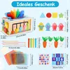 Montessori Spielzeug ab 1 2 3 Jahr,6-in-1 Tücherbox mit Produktbild-Vorschau 3