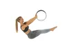 Dittmann Roue de yoga, 33cm Ø - noir/blanc Voir les images du produit 3