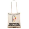 Mr. & Mrs. Panda Jutebeutel Imbissverkäufer Leidenschaft - Produktbild-Vorschau 3