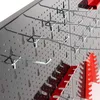 AREBOS 6-tlg. Werkzeugwand 235,2×59,5 cm | Metall Lochwand Produktbild-Vorschau 14