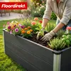 Floordirekt Hochbeet Paros WPC Garten Hochbeet anthrazit Produktbild-Vorschau 9