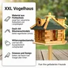 Mucola Vogelhaus Vogelfutterhaus Holz Vogelvilla Produktbild-Vorschau 2