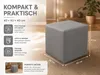 Sitzhocker Sitzwürfel | Bodenkissen Hocker | Sitzwürfel Produktbild-Vorschau 5