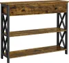 Yaheetech Konsolentisch, Beistelltisch aus Holz, Flurtisch Produktbild-Vorschau 1
