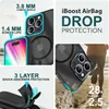 MagSafe Hülle Hybrid für iPhone 15 Pro Frosted Hard Case Produktbild-Vorschau 2