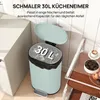 HOMCOM, odpadkový koš do kuchyně, objem 30 litrů, pedálový Náhled obrázku produktu 4