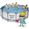 Bestway 5612X Steel Pro Max runder oberirdischer Pool Produktbild-Vorschau 4