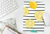 MuchoWow® Mauspad Mousepad Sommer - Zitronen - Pastell Produktbild-Vorschau 5