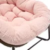 Fauteuil à bascule d'extérieur en rotin avec coussin et Voir les images du produit 12