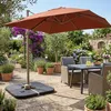Relaxdays Parasolvoeten met grondplaat, set van 4, te Productafbeelding-voorbeeld 3