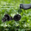 Lusterka rowerowe, 2 sztuki, HD, 360° obrotowe, składane, Podgląd zdjęcia produktu 7