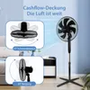 Aigostar  - Standventilator, 3 Geschwindigkeiten, 7 Produktbild-Vorschau 4