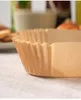 PRECORN Backpapier für Heißluftfritteuse 50 Stück – Produktbild-Vorschau 4
