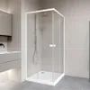 Duschkabine 90x90 cm Eckeinstieg – Glasdusche mit Produktbild-Vorschau 1