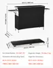 VEVOR Přenosná pultová sestava, rozměry 1100x390x880 mm, Náhled obrázku produktu 7