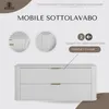 RODAN | Mobile da bagno - 120 CM - Bianco opaco - MDF - 2 Anteprima dell’immagine prodotto 3