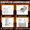 UISEBRT Stainless Steel Rocket Stove Fire Bowl - Portable Produktbild-Vorschau 6