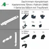 Dachrinne Kastenrinne 70mm | Gartenhaus Carport Flachdach Produktbild-Vorschau 3