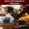 GUSSKÖNIG Dutch Oven - 2in1 Marmite en fonte calcinée 4,8L Voir les images du produit 6