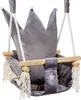 Love Gifts® Babyschaukel aus Holz hochwertig und geeignet Produktbild-Vorschau 1