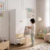 Detská šatová skriňa 'Vaarentaa' s 2 dvierkami, 2 Náhľad obrázku produktu 6