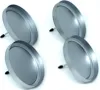 4 Kerzenhalter Kerzenpick Kerzenteller 8 cm für LED Kerzen Produktbild-Vorschau 3