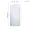 Lampada da tavolo in vetro, altezza 20 cm GEO Anteprima dell’immagine prodotto 3