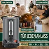 TRESKO Hervidor de vino caliente gris de 6,8 l/1500 W, Vista previa de la imagen del producto 4