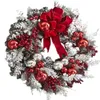 40 cm vianočný veniec Xmas Door Oranments Veselé Vianoce Náhľad obrázku produktu 7