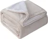 Flauschige Kuscheldecke Sherpa Coral extra weich & warm Produktbild-Vorschau 1