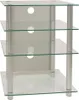 Hifi nábytek Rack Alu Glass Phono Media Rack Bilus Náhled obrázku produktu 10