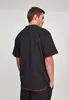 Urban Classics - CONTRAST Tall Tee schwarz / rot - XL Voir les images du produit 13