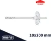 200 x tappi isolanti in plastica LTX Ø8 Ø10 mm Tappi Anteprima dell’immagine prodotto 8