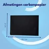 Knaak Carbonpapier A4 Schwarz 100 Blatt, Transferpapier für Produktbild-Vorschau 3