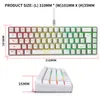 HXSJ V200 Wired K68 RGB Streamer Mini-Gaming-Tastatur, Produktbild-Vorschau 2