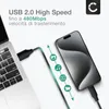 CELLONIC Cavo USB 2.0 compatibile con ricarica 3A per Anteprima dell’immagine prodotto 5