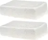 Two white rectangular blocks of dehumidifier material are shown against a white background. Produktbild-Vorschau