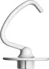 A white dough hook attachment for a stand mixer, shown against a white background. Podgląd zdjęcia produktu