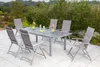 Merxx Gartenmöbel Set Taviano 7tlg., 6 Klappsessel, Produktbild-Vorschau 2