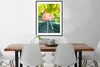 MuchoWow® MuchoWow® Gerahmtes Poster Flamingo in der Produktbild-Vorschau 3