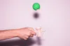 Kendama Geschicklichkeitsspiel mit grüner Kugel Produktbild-Vorschau 3